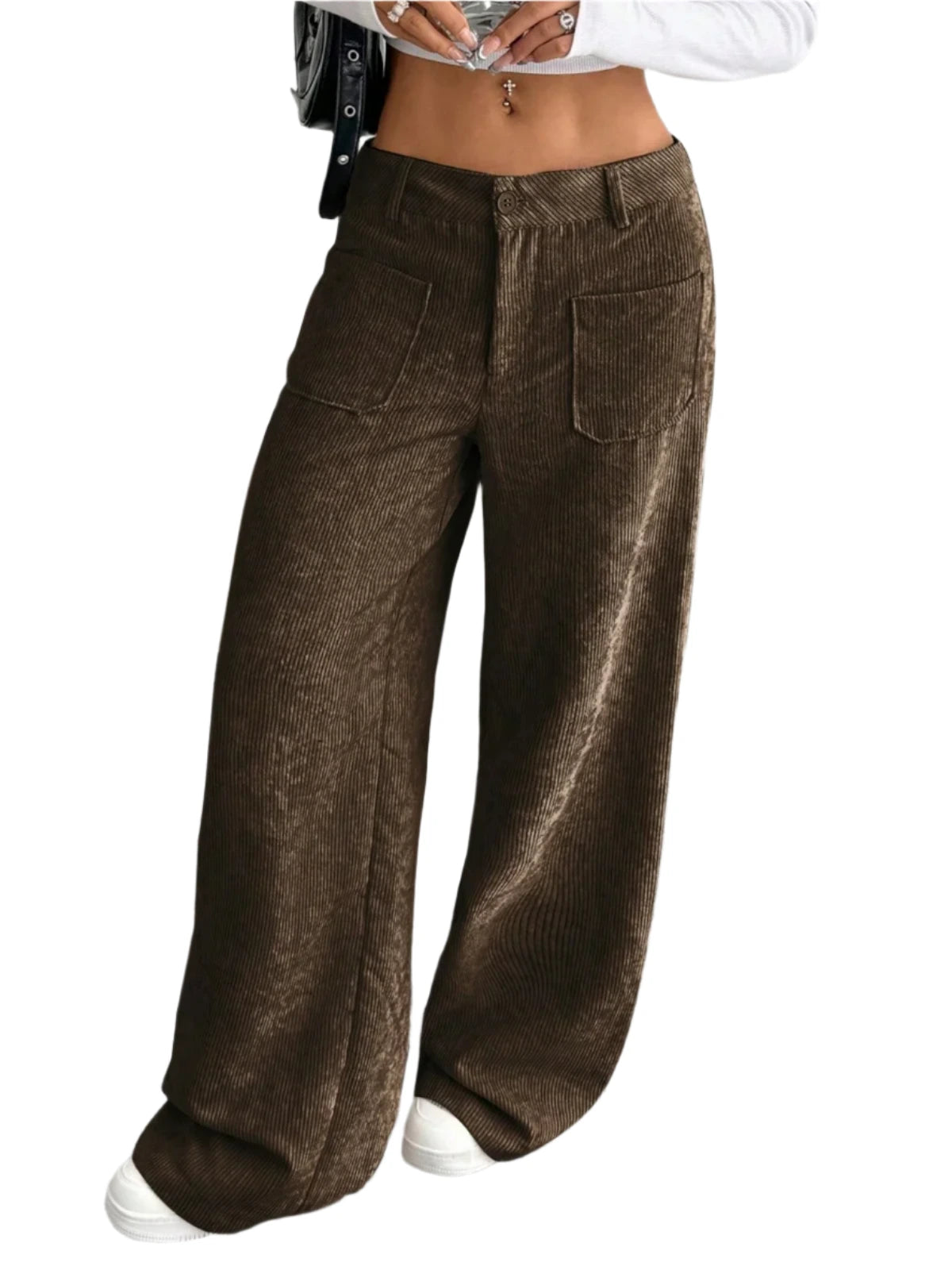 Women's Corduroy Pants Relaxed Fit