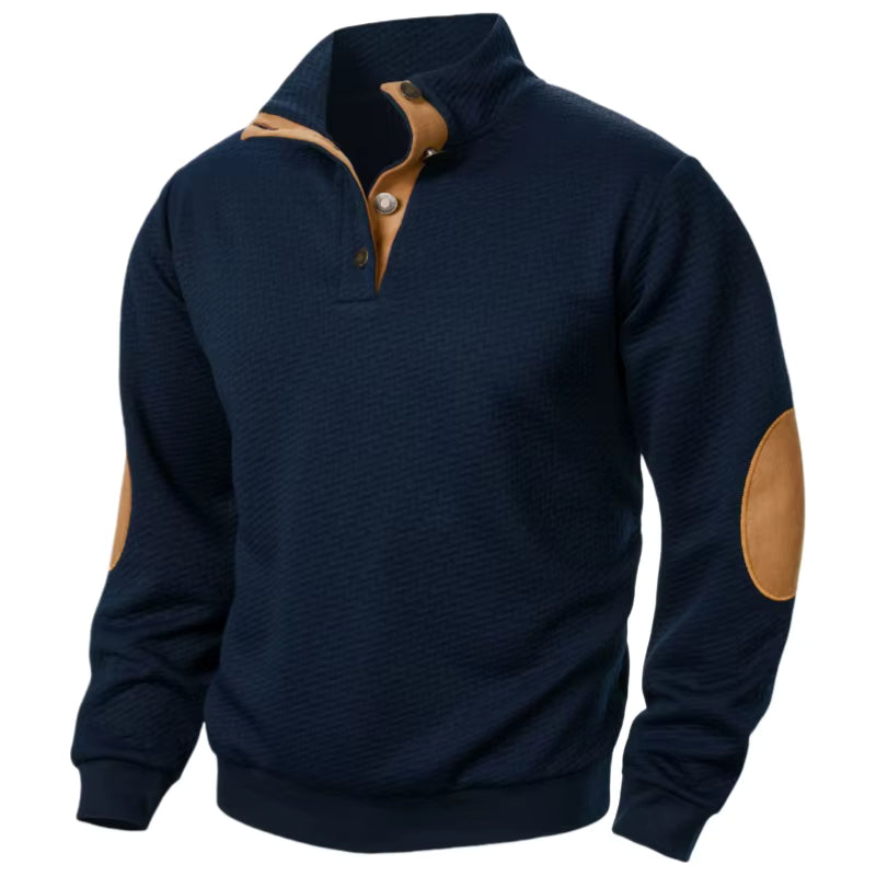 Men's Collared Sweatshirt
