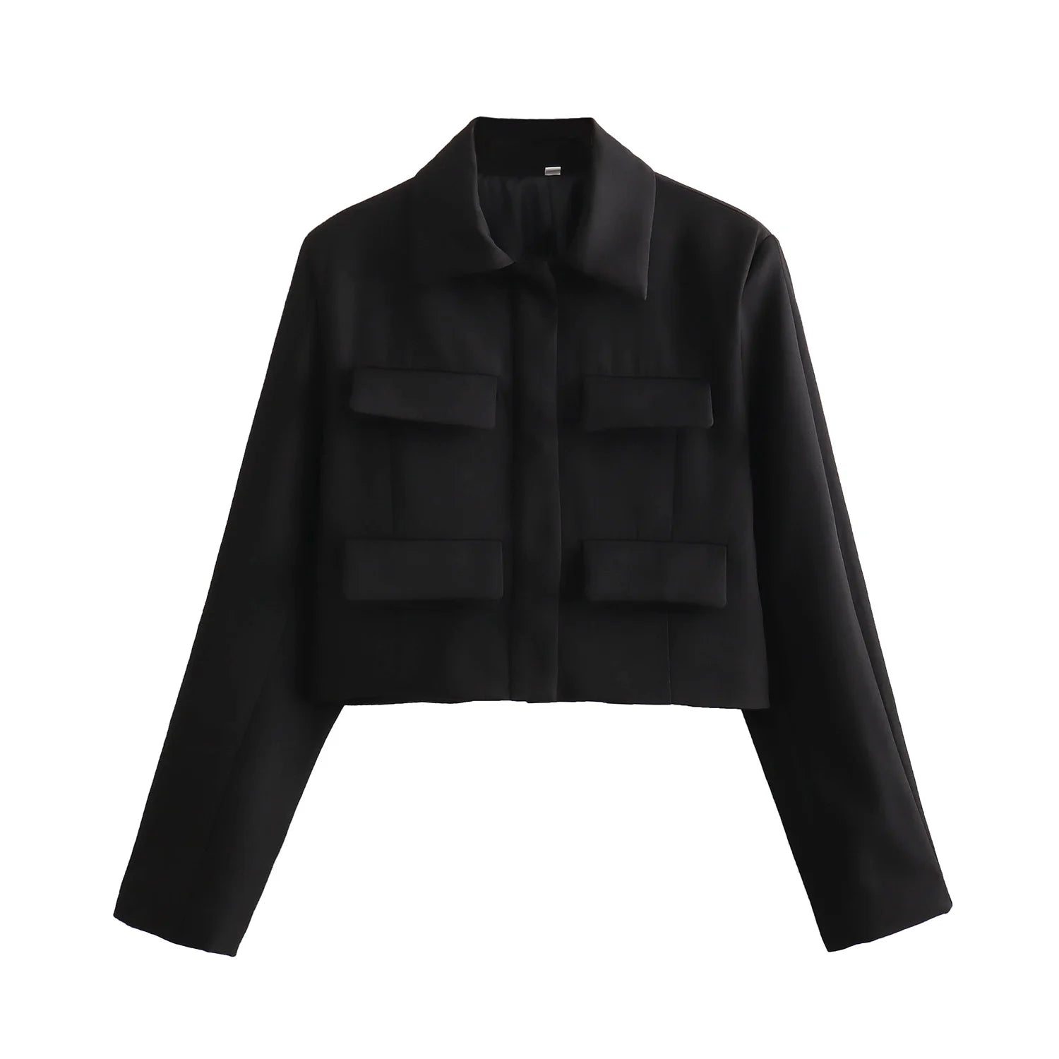 Women's Slim Cropped Spring Jacket