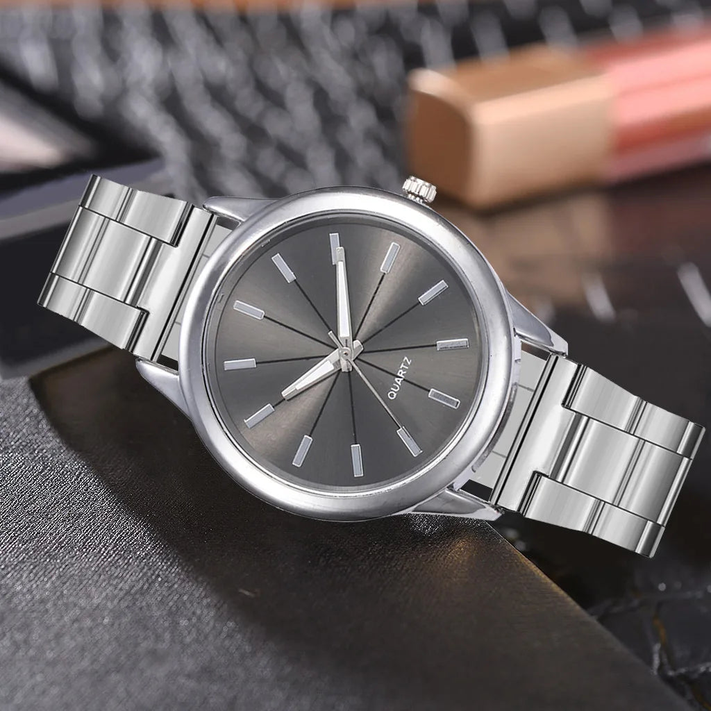 Women's Minimalist Stainless Steel Watch