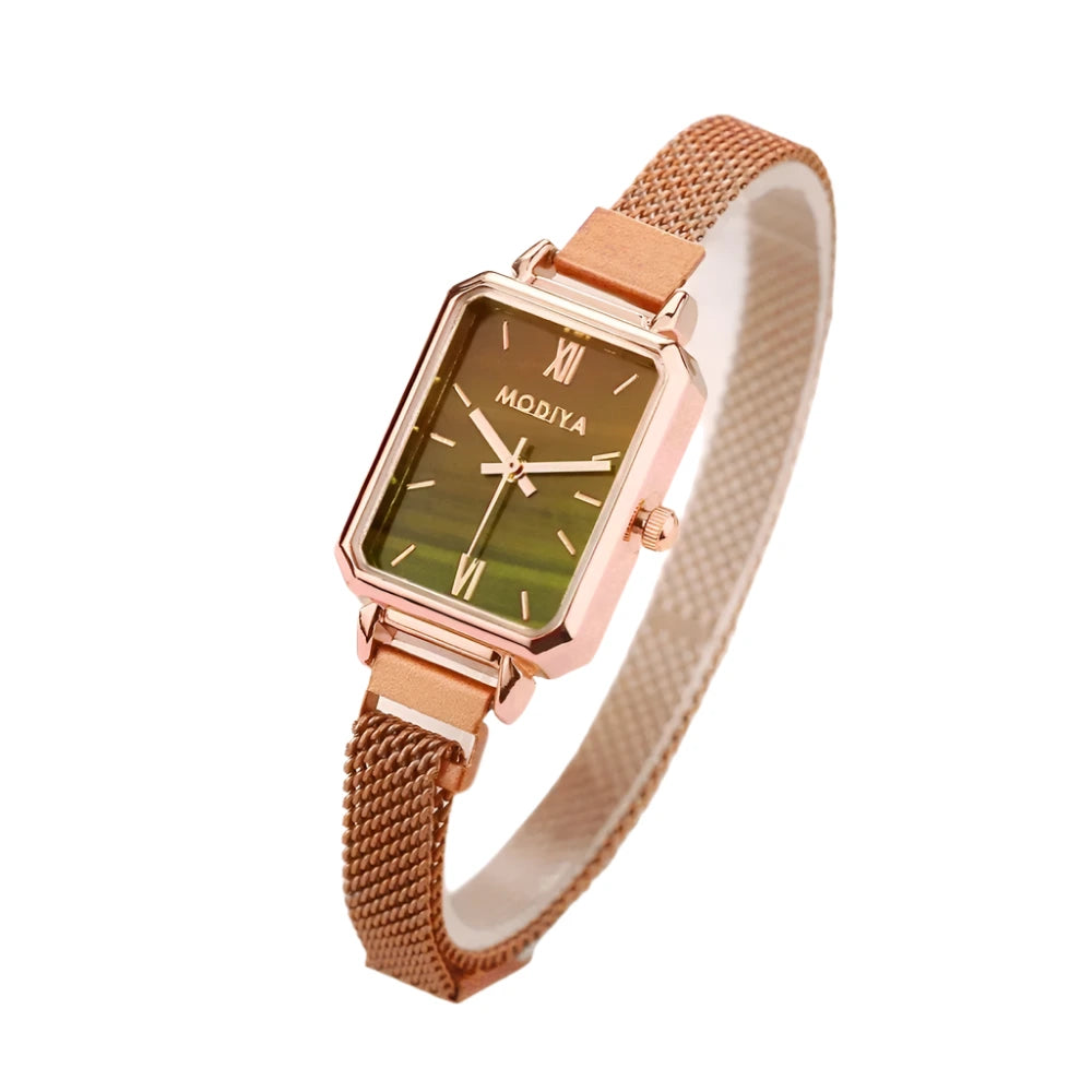 Women's Minimalist Stainless Steel Watch