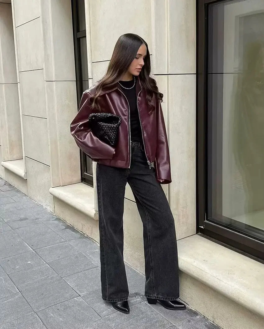 Women's Leather Jacket