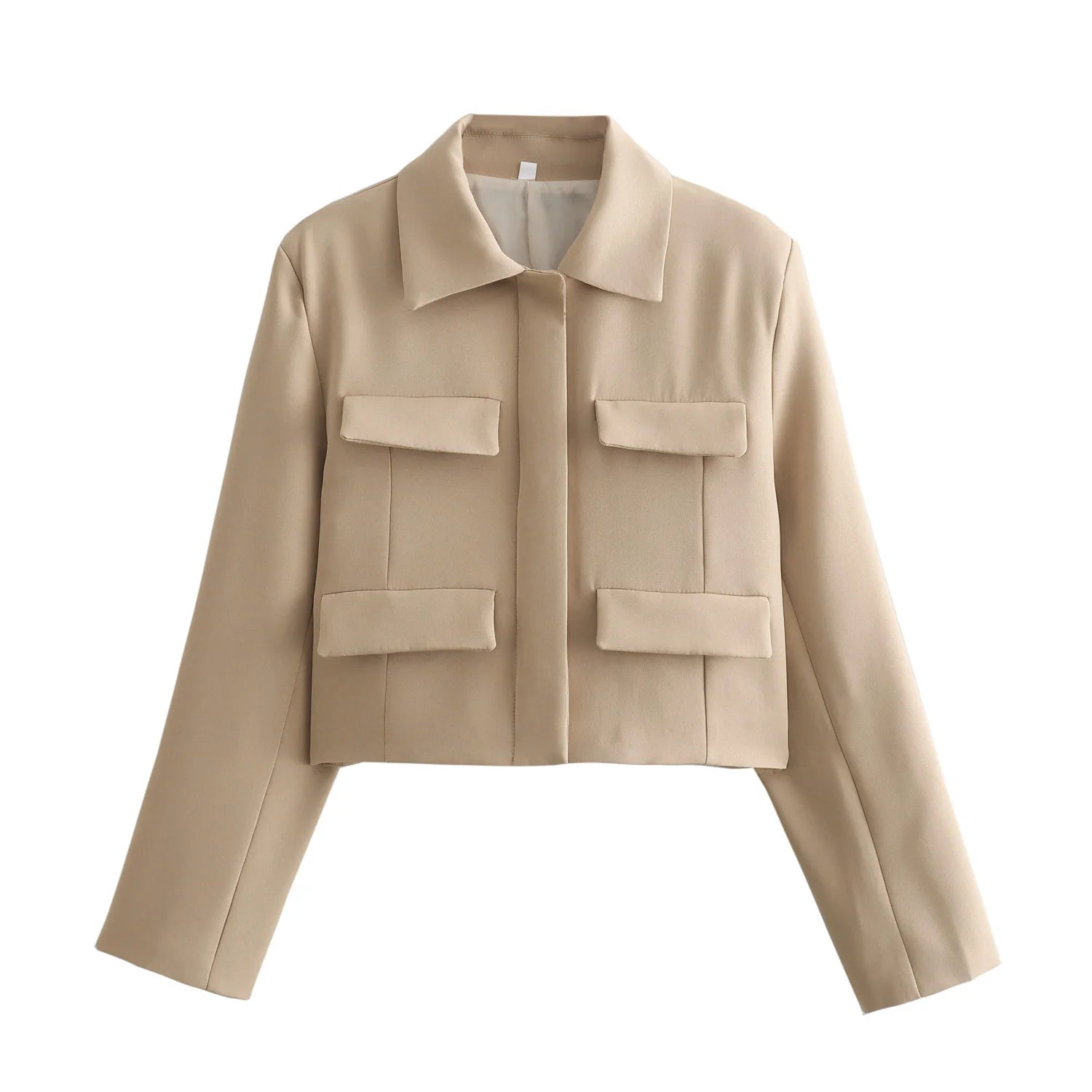 Women's Slim Cropped Spring Jacket