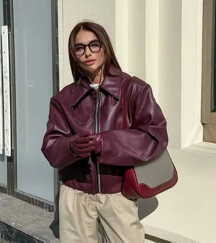 Women's Leather Jacket
