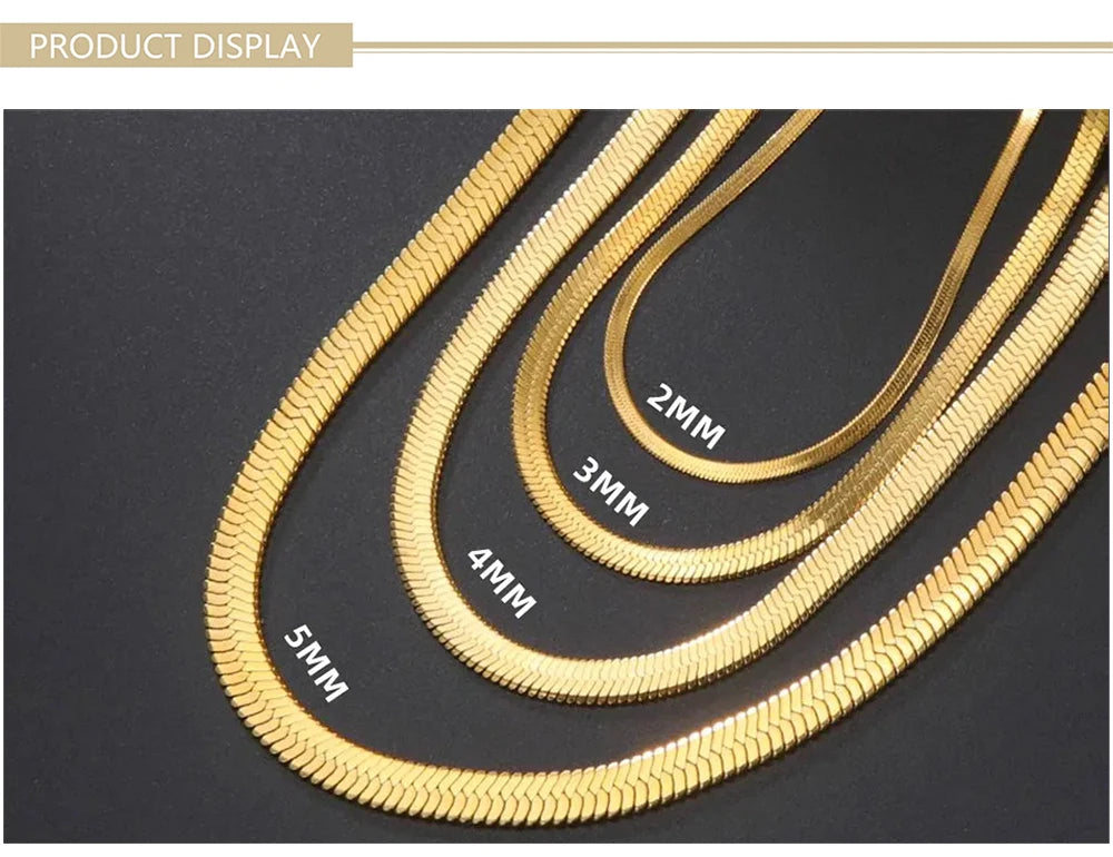 Men's Smooth Surface Stainless Steel Necklace