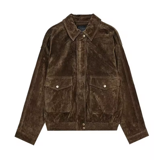 Women's Suede Autumn Jacket
