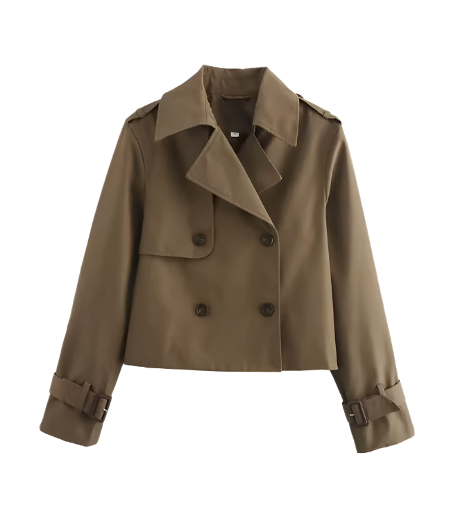 Women's Vintage Collared Jacket
