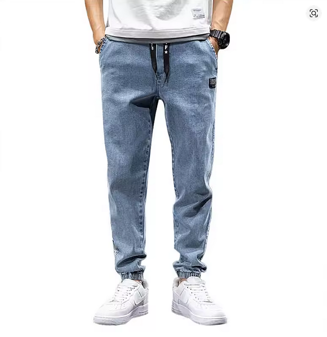 Men's Cargo Jeans Harem Fit