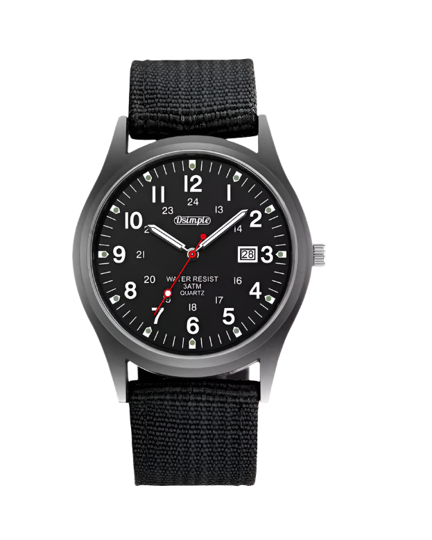 Men's Cloth Strap Watch