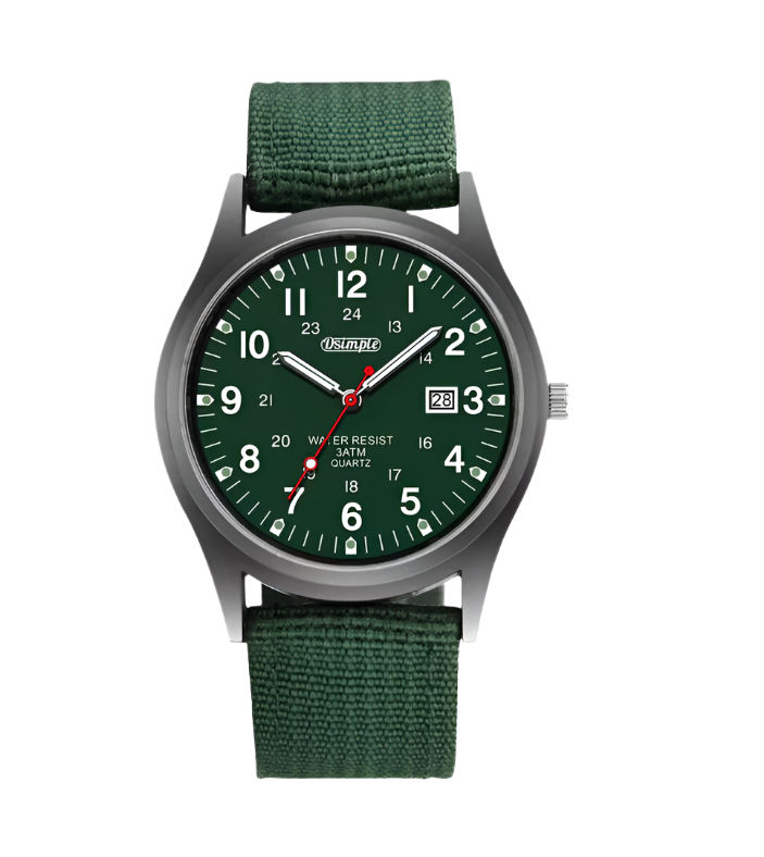 Men's Cloth Strap Watch