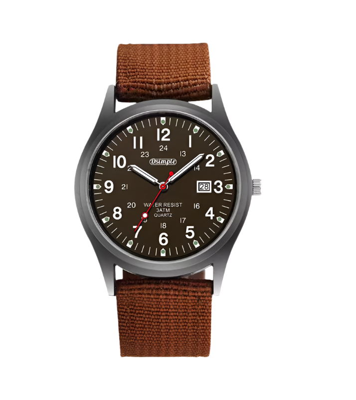 Men's Cloth Strap Watch