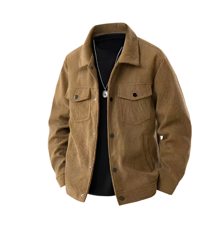 Men's Retro Corduroy Jacket