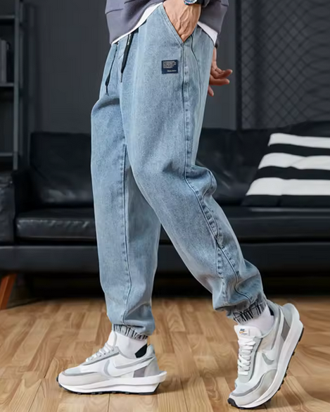 Men's Cargo Jeans Harem Fit