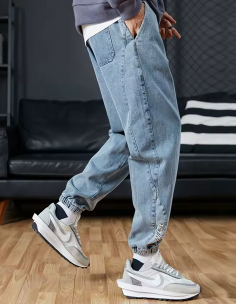 Men's Cargo Jeans Harem Fit