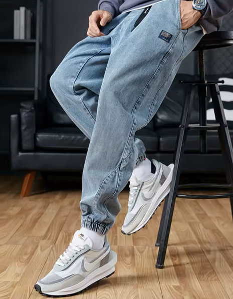 Men's Cargo Jeans Harem Fit