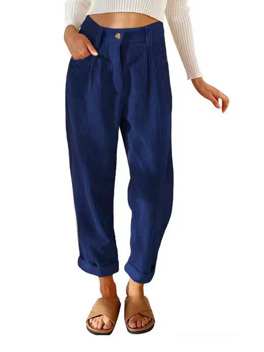 Women's Corduroy Straight Pants