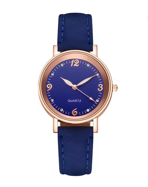 Women's Suede Wrist Watch