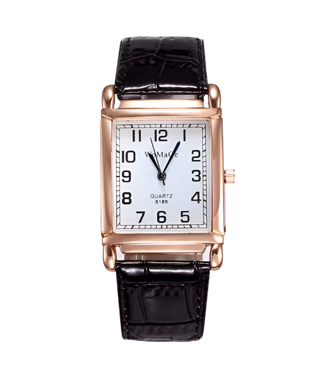 Women's Leather Strap Wrist Watch