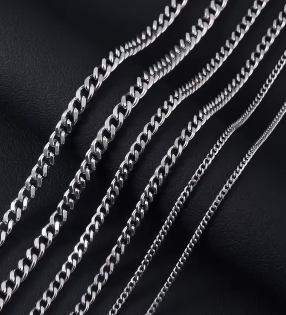 Men's Minimalist Stainless Steel Necklace