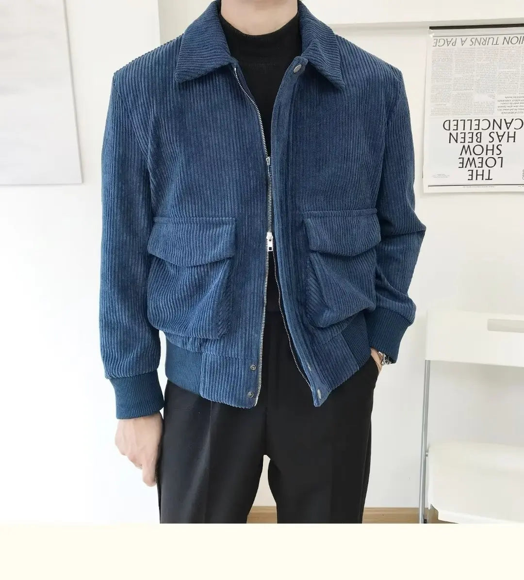 Men's Button Corduroy Jacket