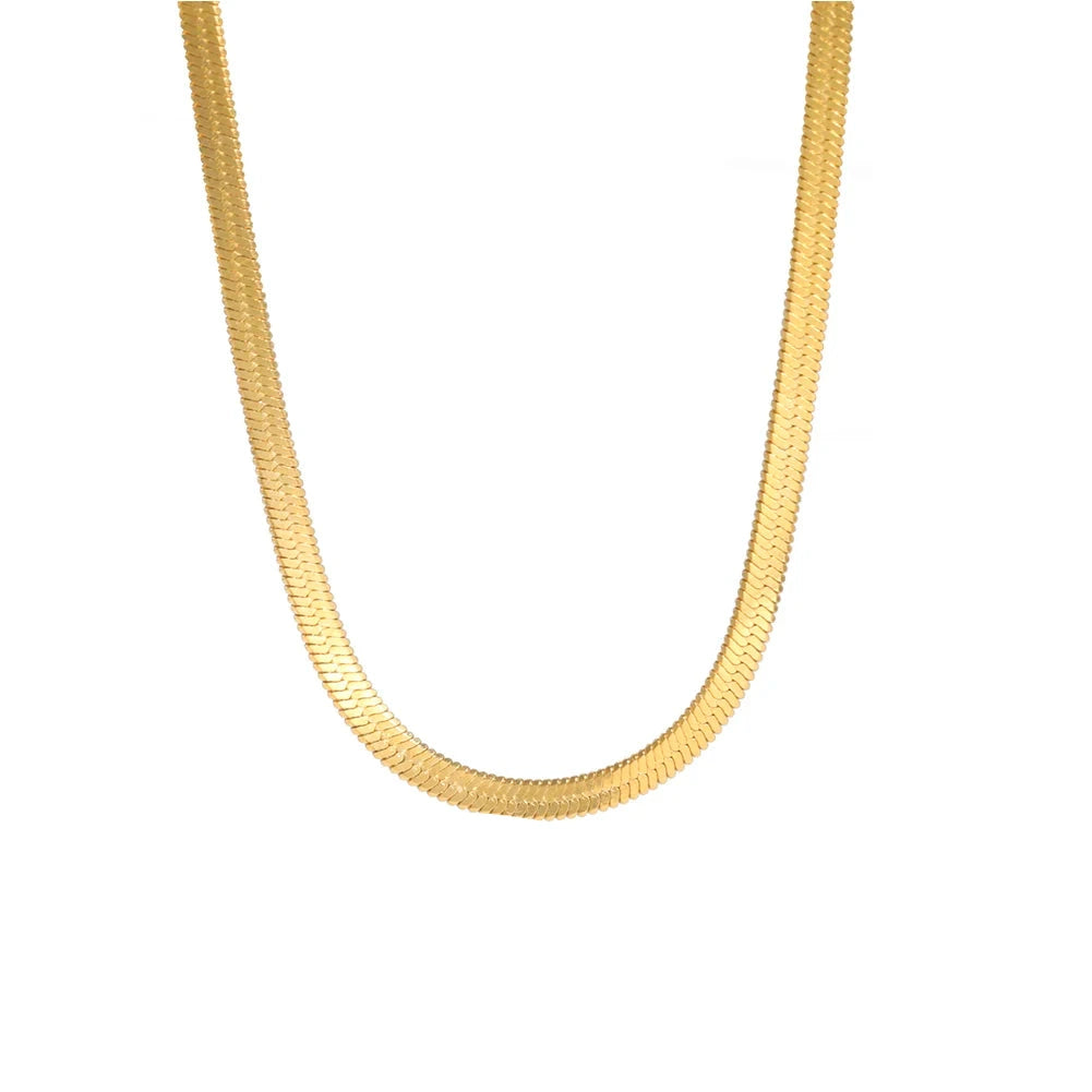 Men's Smooth Surface Stainless Steel Necklace
