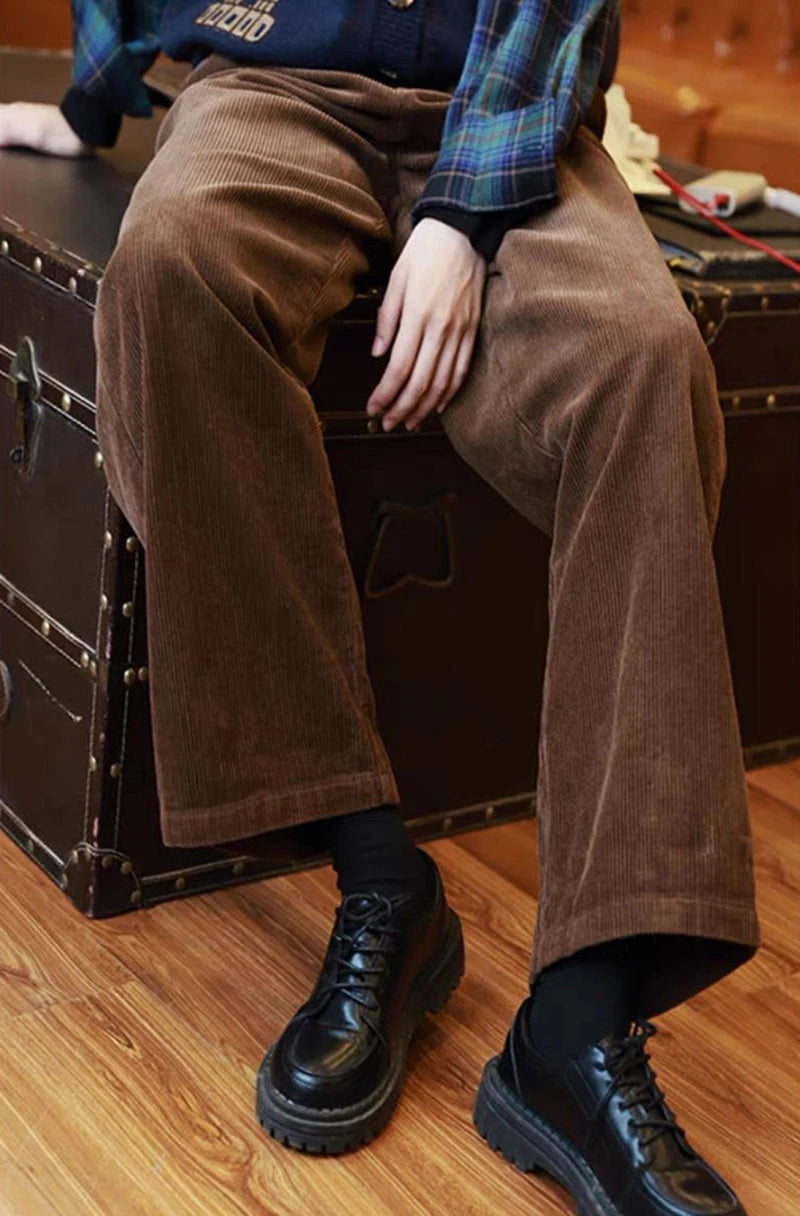Women's Corduroy Straight Pants
