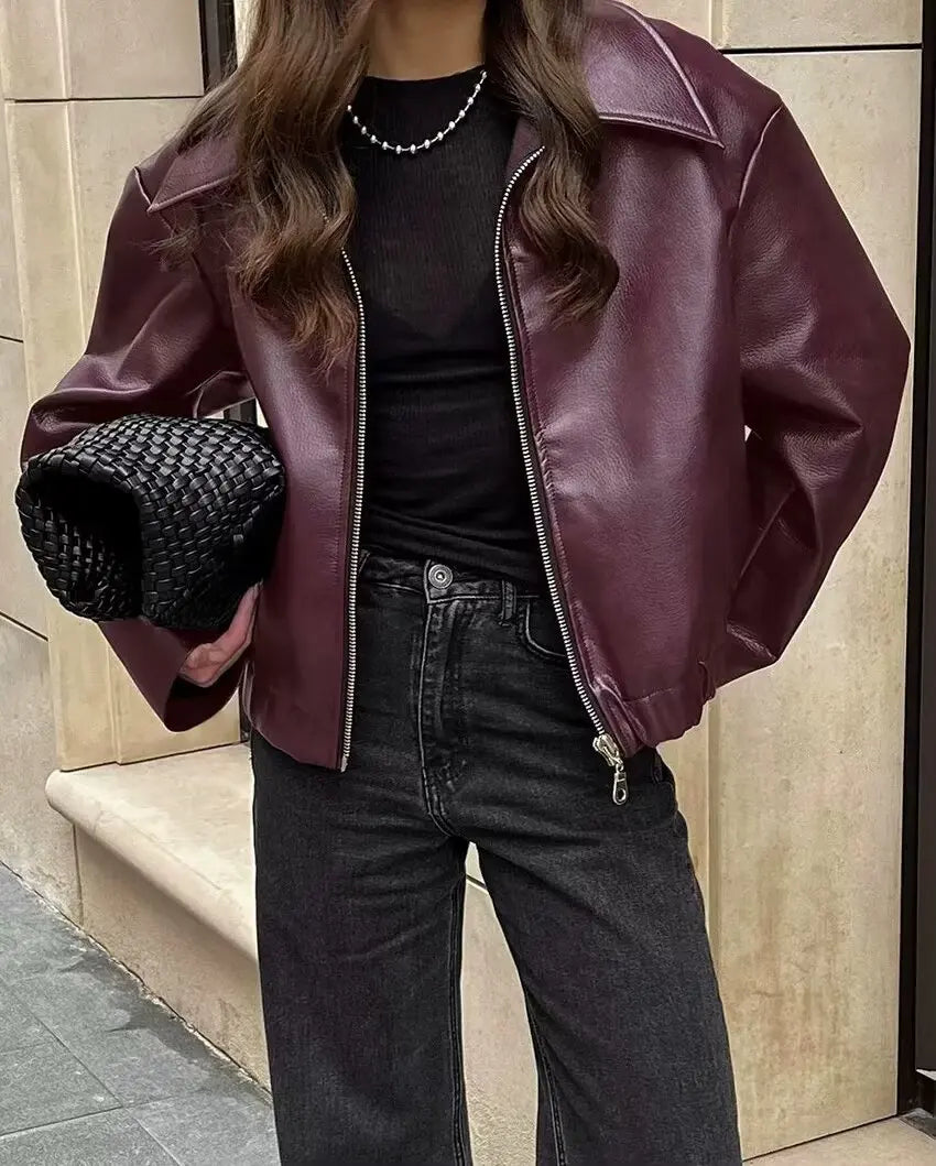 Women's Leather Jacket