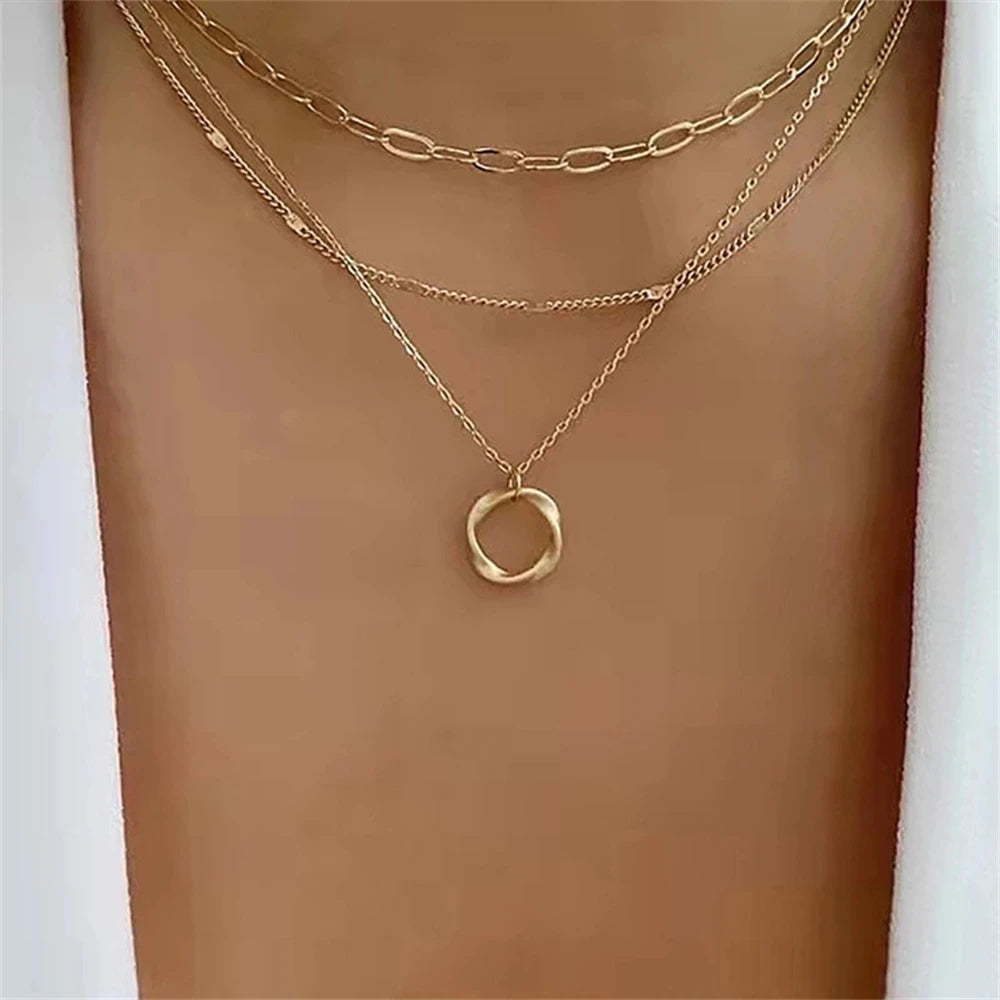 Women's Bohemian Multilayered Necklace
