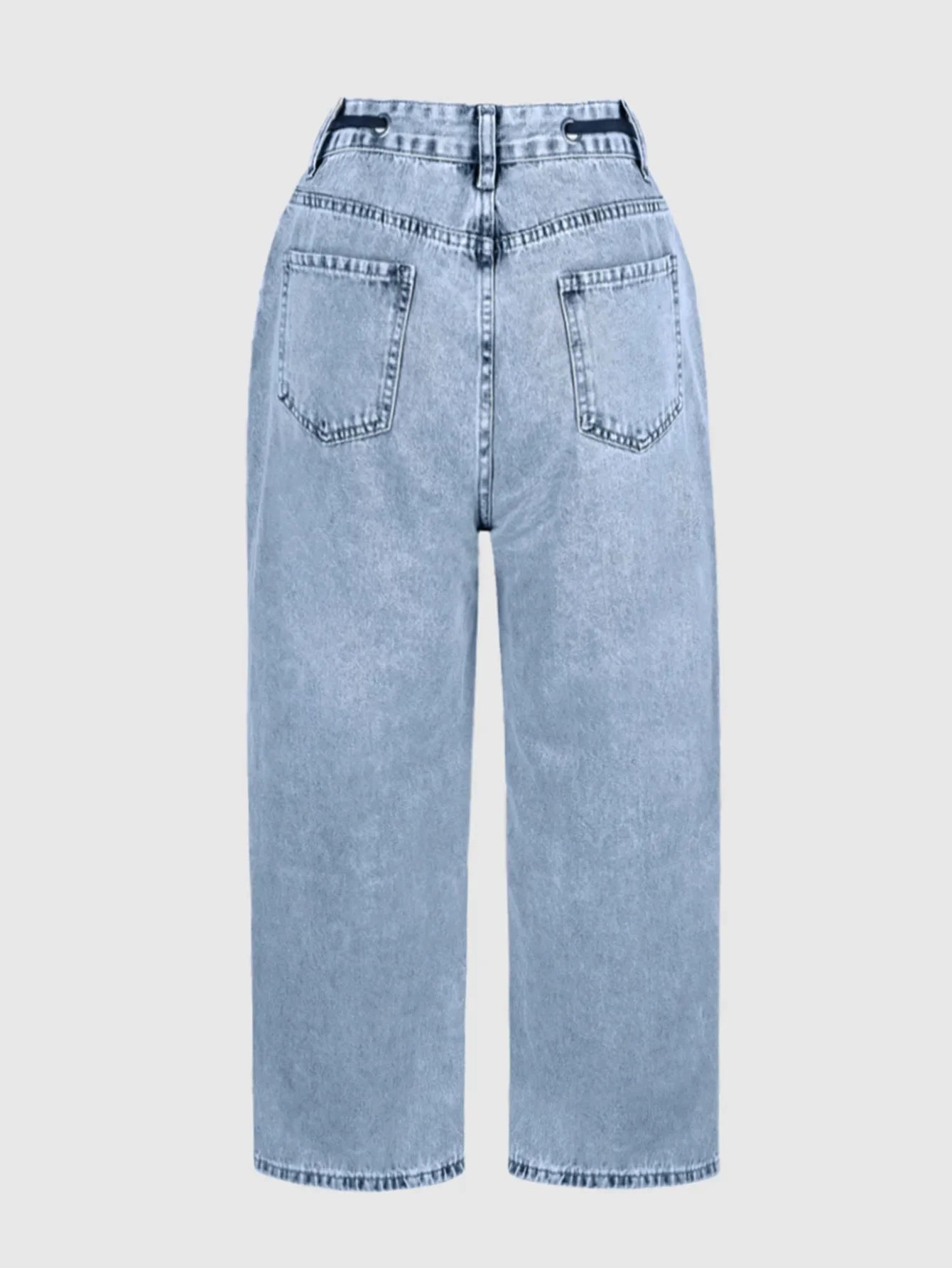 Women's High Elastic Waist Jeans