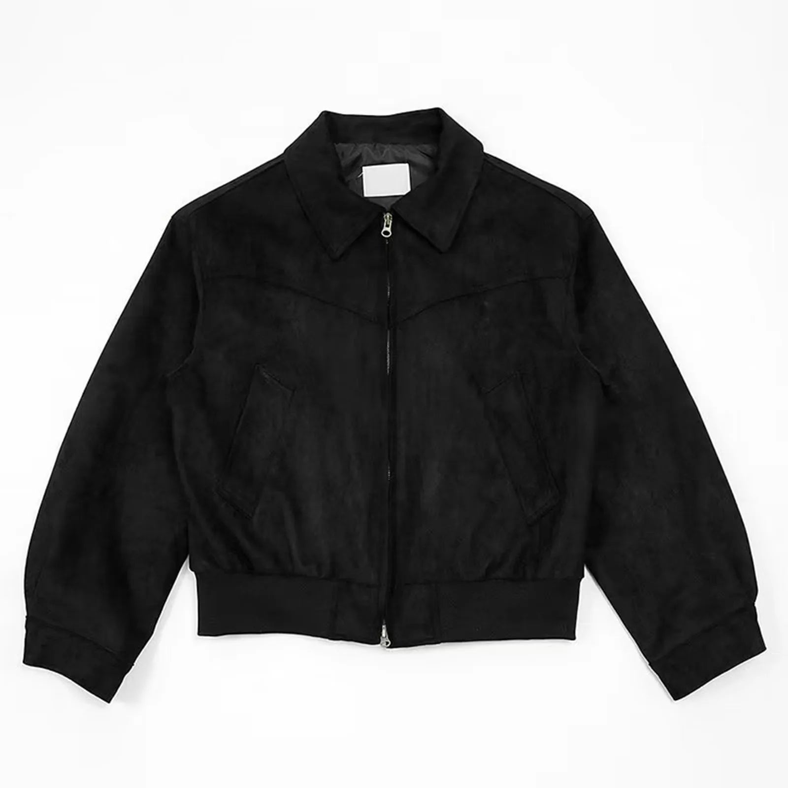 Men's Suede Zip up Jacket