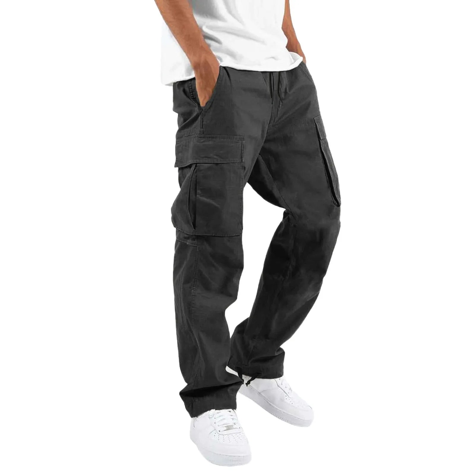 Men's Casual Cargo Joggers