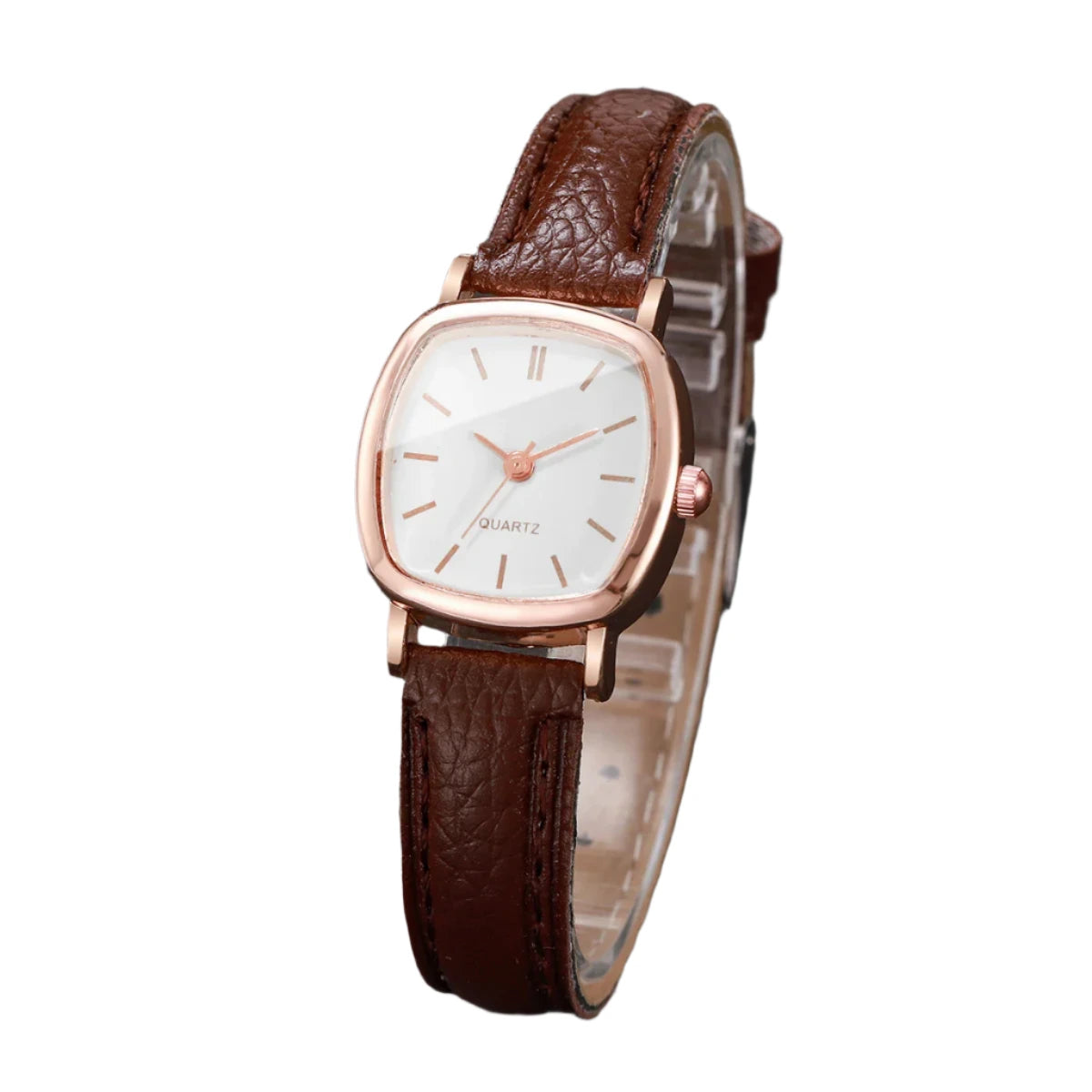 Women's Leather Strap Wrist Watch