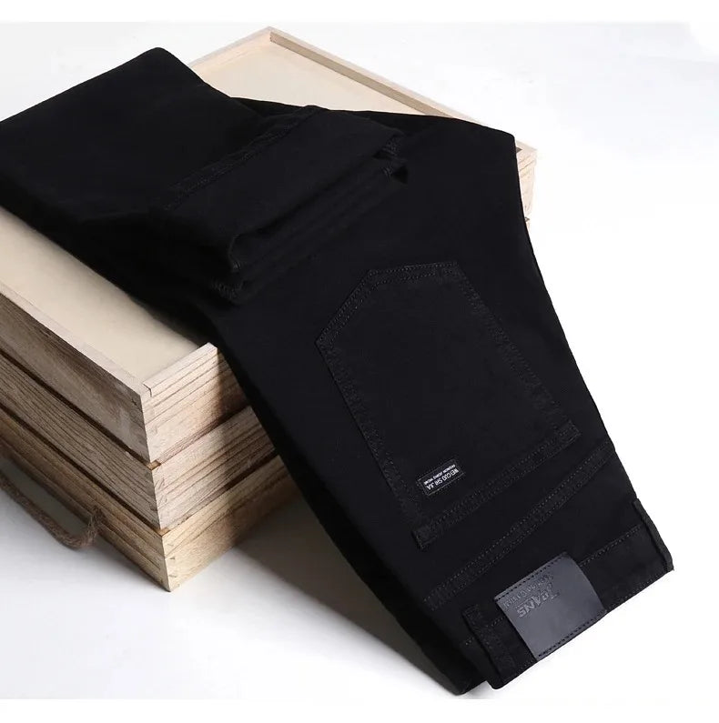 Men's Business Casual Formal Jeans