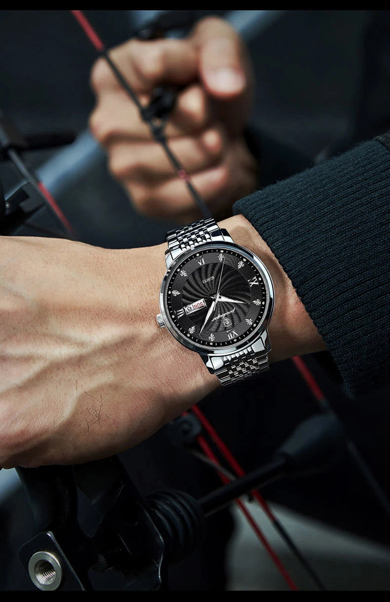 Men's Metal Strap Wrist Watch