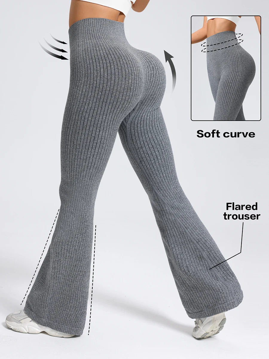 Women's Workout Bell Bottom Flare Pants