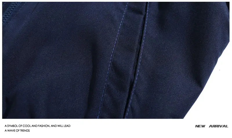 Men's Retro Varsity Windbreaker Jacket