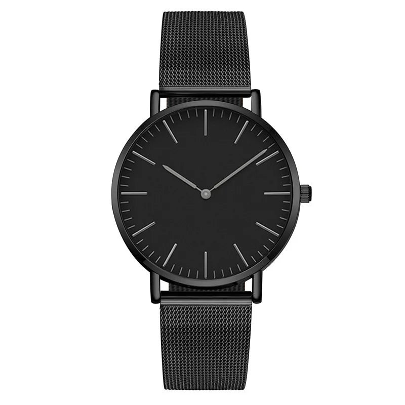 Women's Minimalist Stainless Steel Wrist Watch